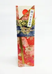コロコロコイン 彩どりおふだ 華やかな友禅紙 風情ある山紫陽花 アジサイ 赤 御祝儀 ご長寿お祝い 手作りの想いが伝わりますのサムネイル