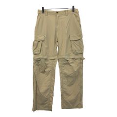 REI アール・イー・アイ デタッチャブル カーゴパンツ アウトドア ベージュ(メンズ L)中古 古着 U8479