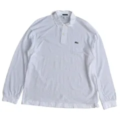 LACOSTE ラコステ ポロシャツ 長袖 UNITED ARROWS 別注 PH123P サイズM ホワイト メンズ