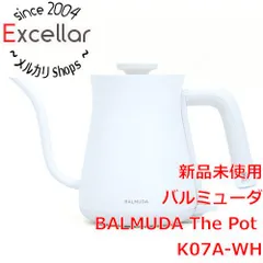 2023年最新】バルミューダ 電気ケトル BALMUDA The Pot K02A-BK