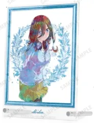 【中古】アクリルスタンド・アクリルパネル 中野三玖 grunge CANVAS ダブルアクリルパネル 「五等分の花嫁∽」