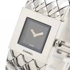 人気定番お得シャネルCHANEL アシエ ACIER時計 ヴィンテージ美品コマ有り電池交換済 時計
