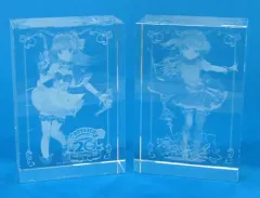 【中古】小物(キャラクター) [単品] リディー＆スール ダブルクリスタルペーパーウェイト(2個セット) 「PS4/PS Vita/Switchソフト リディー＆スールのアトリエ ～不思議な絵画の錬金術士～ アトリエ20周年ボックス」 同梱特典