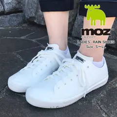 モズ レインシューズ レディース 22 22.5 23 23.5 24 24.5 S M L LL モズ moz ブラック ホワイト mz8416 雨 防水
