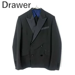 極美品✨Drawer 2023 5G ケーブルパイピングジャケット 金ボタン 白