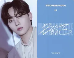 【中古】コレクションカード(男性) 26[NORMAL]：26：SEVENTEEN/SEUNGKWAN(スングァン)/NORMAL/「2021 SEVENTEEN ONLINE CONCERT ＜IN-COMPLETE＞」トレーディングカード