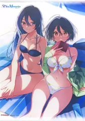 【中古】タペストリー 北條ちはや＆伊勢陽詩 描き下ろしB2タペストリー 「PS4/Switchソフト シンスメモリーズ 星天の下で」 ゲーマーズ購入特典