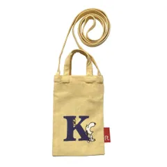 ☆ K ☆ ルートート　ROOTOTE　 8417　IP.BR2way.Peanuts-9Y ルートート スヌーピー ショルダー ショルダーバッグ IP.BR2way.Peanuts-9Y ミニショルダーバッグ コットンショルダー イニシャル ミニトート