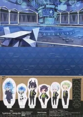 【中古】紙製品 イグニハイド寮＆ディアソムニア寮ver. 特製ペーパージオラマ 「ディズニー ツイステッドワンダーランド」 B’s-LOG 2021年1月号付録