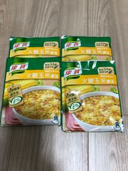 台湾 康寶濃湯　火腿玉米 ハムコーンスープ(49.7g/袋)×4袋