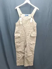 ◇ SHIPS シップス 無地 ストレート なし オーバーオール 表記なし ベージュ レディース E  【1303290018045】