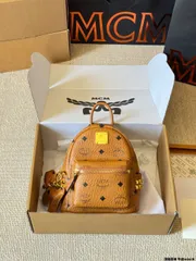 【今日特価】MCM 2024 モデル ダブルストラップバッグ（MCM 2024 Model Double Strap Bag）