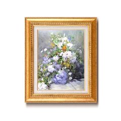 ルノアール 春の花 立体複製画 額装 - メルカリ