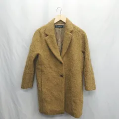 ◇ ⊇ UNITED ARROWS ユナイテッドアローズ 毛混 長袖 チェスター コート サイズ36 カーキ系 レディース E  【1410290055977】