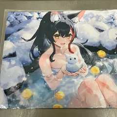新品・未開封】ホロライブ 活動三周年記念 ラバーマット 大神