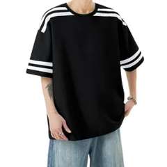 【在庫処分】[PenBille] 半袖tシャツ メンズ 夏服 丸首 ティーシャツ ビッグt 大きいサイズ 無地 涼しい 軽い 通気 人気 カジュアル おしゃれ シルエット ストリートスタイル