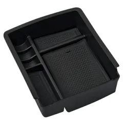 フォルクワーゲン VW ゴルフ7 コンソールボックス トレイ ラバーマット付 センターコンソール トレー 小物入れ 収納 専用 内装 アクセサリー パーツ 対応 _59956
