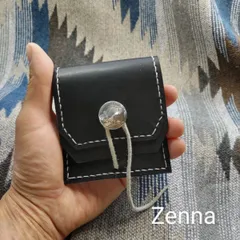 本革　牛革　ハンドメイド　コインケース　ミニウォレット　no.7009