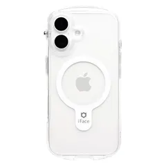 【 限定】iFace Look in Clear Hybrid MagSynq iPhone 16 ケース MagSafe 対応 (クリア)【エコPKG】【アイフォン16 クリアケース アイフェイス 透明 スマホケース 耐衝撃 カバー マグネット搭載 マグ