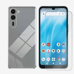 [C211F203] arrows WE2 Plus ケース 衝撃吸収 2Dソフト保護フィルム + TPU素材 ソフト透明 クリア スマホケース アローズウィー アローズ we2 プラス M06 SIMフリー ソフトケース 携帯ケース