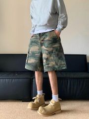 90s dezert 迷彩 膝下 ハーフパンツ ショーツ - メルカリ