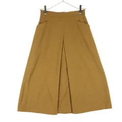 美品 MACKINTOSH PHILOSOPHY マッキントッシュフィロソフィー 日本製 ミモレ丈 スカート 36 ブラウン レディース 古着