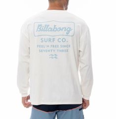 2025春夏 新品【BILLABONG/ビラボン】SOFTTY LS TEE 長袖サーフTシャツ【WIDE FIT】 CRM メンズ BF011862
