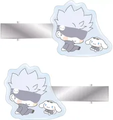 【新品】アクセサリー(非金属) 五条悟×シナモロール アクリルヘアクリップ2個セット 「呪術廻戦×サンリオキャラクターズ」