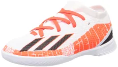 [アディダス] フットサルシューズ エックス スピードポータル メッシ.3 IN インドア用 LVG32 キッズ フットウェアホワイト/コアブラック/ソーラーレッド(G [フットウェアホワイト/コアブラック/ソーラーレッド(GW8393)] [19.0 cm]