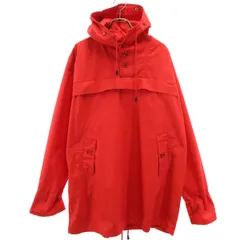 EURO WORK ユーロワーク 80s 90s オールド 長袖 プルオーバー ジャケット 52 レッド系 スノーパーカー メンズ 古着