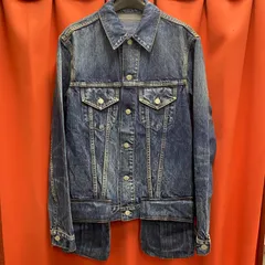 Yohji Yamamoto ヨウジヤマモト デニム ショートジャケット Yohji Yamamoto ペイント デニムジャケット | ブルー | FARFETCH JP