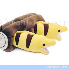 【SALE 3%OFF】 ウツボ ぬいぐるみ 海中散歩 おともだちビーンズ 切り株のお家セット ぬいぐるみで遊ぼう！