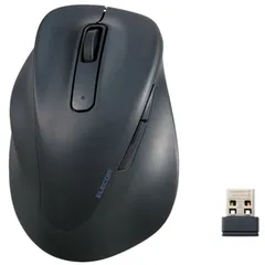 静音 2.4GHz無線マウス “EX-G”5ボタン Sサイズ(左手用) ELECOM エレコム M-XGS31DBSKBK 【佐川急便にて5営業日以内発送】