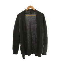 アニエスベーオム Agnes b. homme アルパカ混 ニット カーディガン 前開きトッパー 1 グレー /AT ■OSのサムネイル