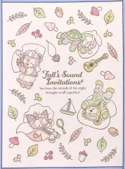 【中古】ブランケット 集合 毛布 「Duffy and Friends-ダッフィー＆フレンズ- ダッフィー＆フレンズのフォールズ・サウンド・インビテーション」 東京ディズニーシー限定