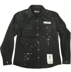 クラッシュミリタリーシャツR「G110178」