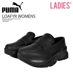 PUMA (プーマ) LOAFYR WOMENS (ローファー ウィメンズ) レディース ローファー ローカット シューズ フットウェア 厚底 レトロ 普段使い カジュアル ストリート PUMA BLACK (プーマ ブラック) 397730-01のサムネイル