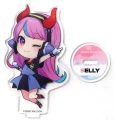 【中古】アクリルスタンド・アクリルパネル Selly Crazy Raccoonデフォルメアクリルスタンド 「Crazy Raccoon×GiGOキャンペーン」