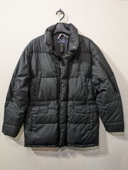 BROOKS BROTHERS 346 メンズ ダウンコート ダウンジャケット Mサイズ ブラック ダウン80