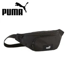 【新品】 プーマ ウェストバッグ 29L メンズ レディース ボディバッグ 通勤 通学 サブバッグ ロゴ ブランド ウエストポーチ スポーツ 旅行 学生 シンプル 無地 鞄 ブラック 黒 PUMA アカデミー ウェスト バッグ 091486