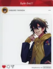 【中古】キャラカード 山田三郎 SNS風クリアカード 「ヒプノシスマイク -Division Rap Battle- 3DCG LIVE “HYPED-UP 02” KITCHEN CAR」 ドリンクメニュー注文特典