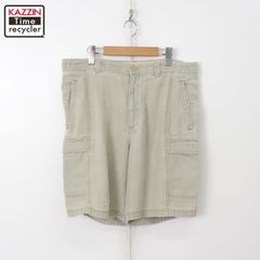 00s Tommy Bahama カーゴ ショートパンツ メンズ Lサイズ相当