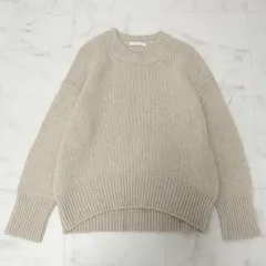 ▼名作✨極美品✨ギャルリーヴィー【S】ファインウール　クルーネックニット　丸首 ▽名作✨極美品✨ギャルリーヴィー【S】ファインウール クルー