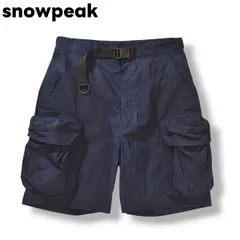 スノーピーク アウトドア ハーフパンツ Taslan Woven Shorts