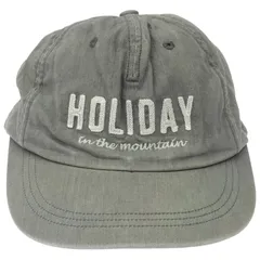 キッドラロイ愛用ブランドHoliday brand ベースボールキャップ キッドラロイ愛用ブランドHoliday brand ベースボールキャップ