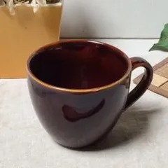 あめ色りんごカップソーサー5セット皿6枚 ボール1枚ナス皿3枚