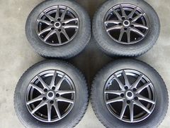 2310-257　社外　アルミホイール＆スタッドレスタイヤ　195/65R15　2021年　4本セット
