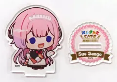 【中古】アクリルスタンド・アクリルパネル 周央サンゴ 「バーチャルYouTuber にじさんじCAFE in SWEETS PARADISE 第4弾 ～英雄と魔法使いにB級を添えて～ ミニキャラトレーディングアクリルスタンド」