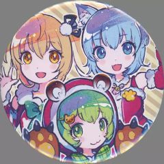 非売品】初音ミク バレンタイン お菓子缶 2015 ボカロ 集合 丸缶
