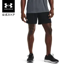 【新品】UNDER ARMOUR アンダーアーマー   ランニング ハーフパンツ　ブラック  UAスピードストライド 7インチ ショーツ  1326568-001　※メンズ サイズM L XL